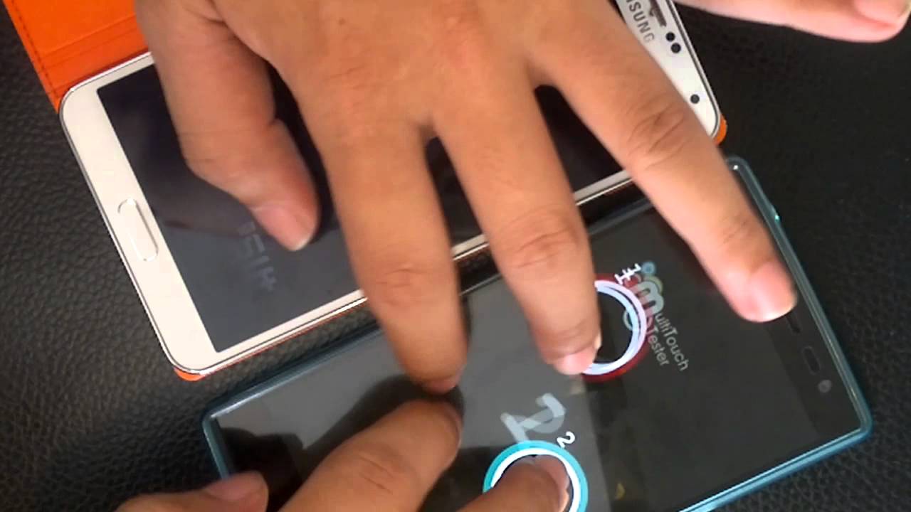 OPPO Find7a multitouch test (color os 1.2.3i)