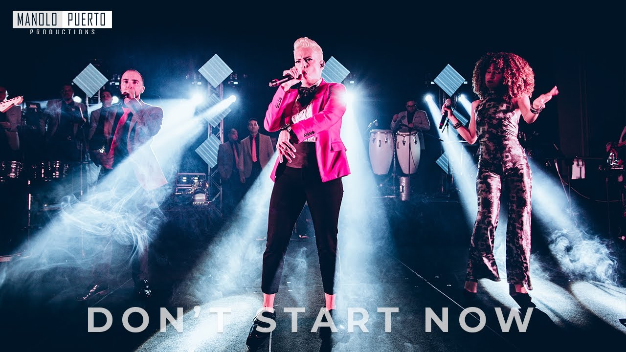 Dua Lipa - DON'T START NOW | Cover Groove Republik band by MANOLO PUERTO