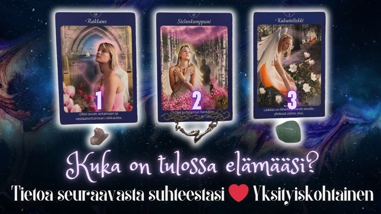 KUKA on tulossa elämääsi? 🏃🏻‍➡️ Tietoa seuraavasta suhteestasi ❤️ Ajaton tarot-tulkinta