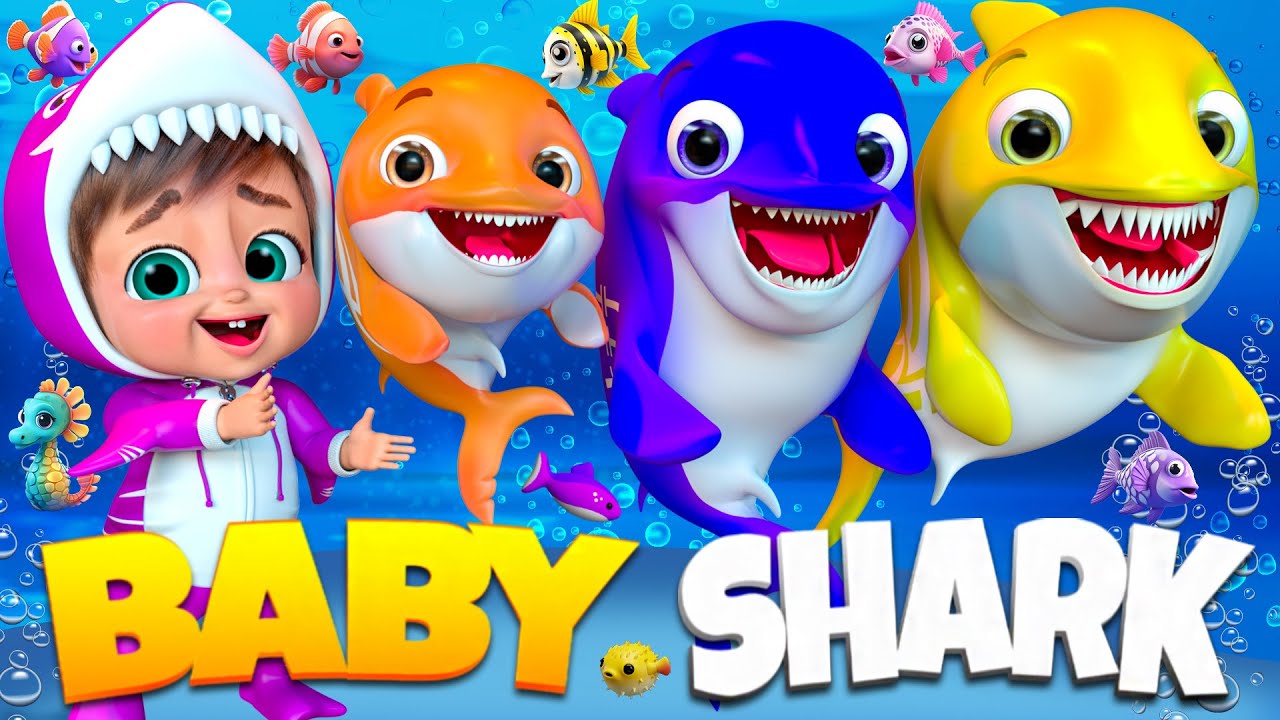 🎧 Baby Shark's  Dance  Doo Doo Song - Baby songs -Nursery Rhymes & Kids Songs 