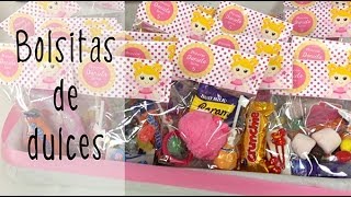 Fiestas infantiles: “Bolsitas para dulces”