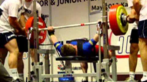 Daniel Thurman (USA) 1.attempt 262,5 kg - World Be...
