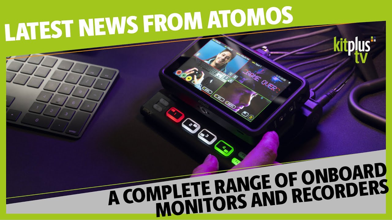 Atomos Ninja V+, Atomos Shinobi 7 and Atomos NEON Range overview. - YouTube
