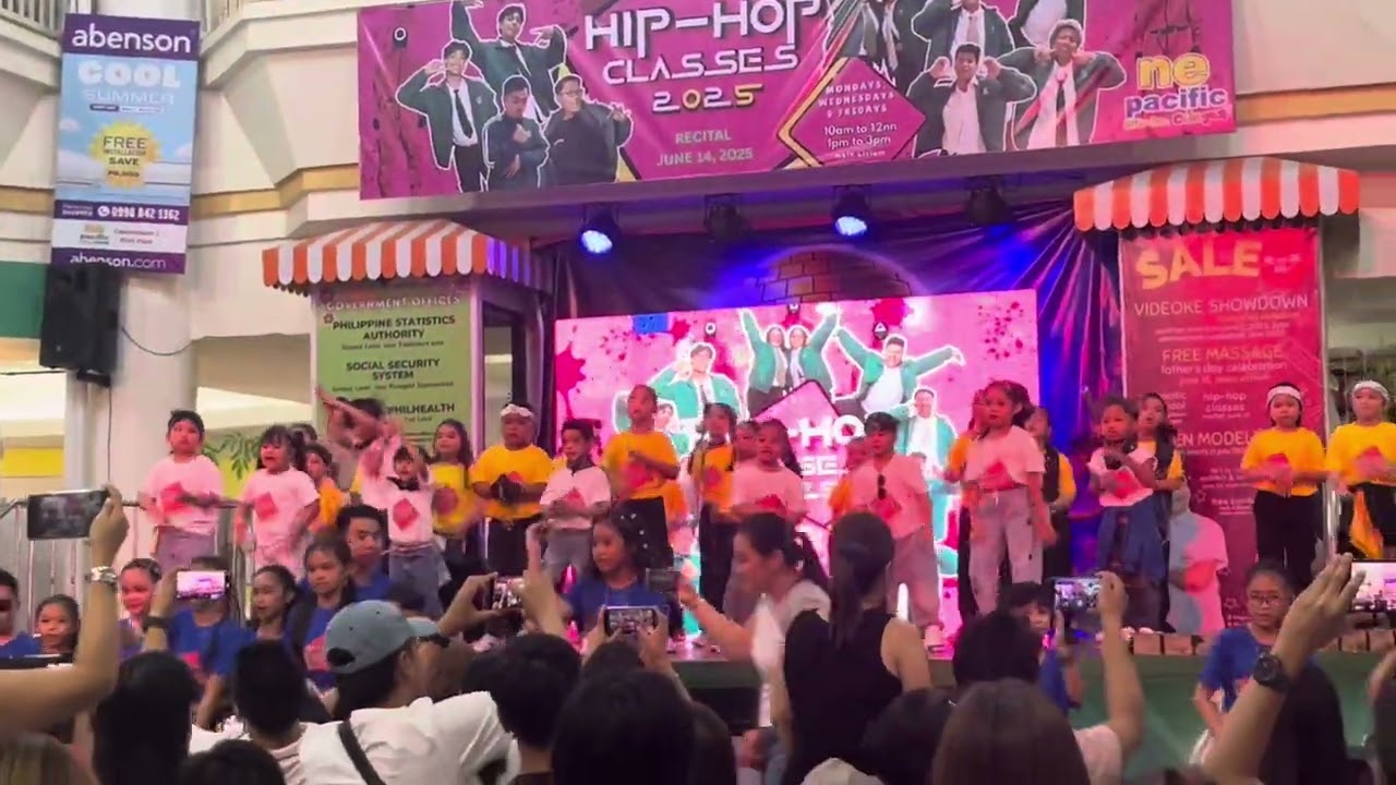 NE Pacific Mall Hiphop Class 2025 | Like Jennie