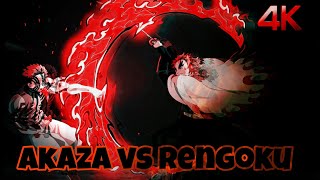 Rengoku Vs Akaza Full Fight Japanese. Demon Slayer