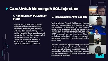 SimulasiSQL Injection dengan SQLMAP di kali linux dengan target DVWA#KeamananSistemdanSiberUDINUS