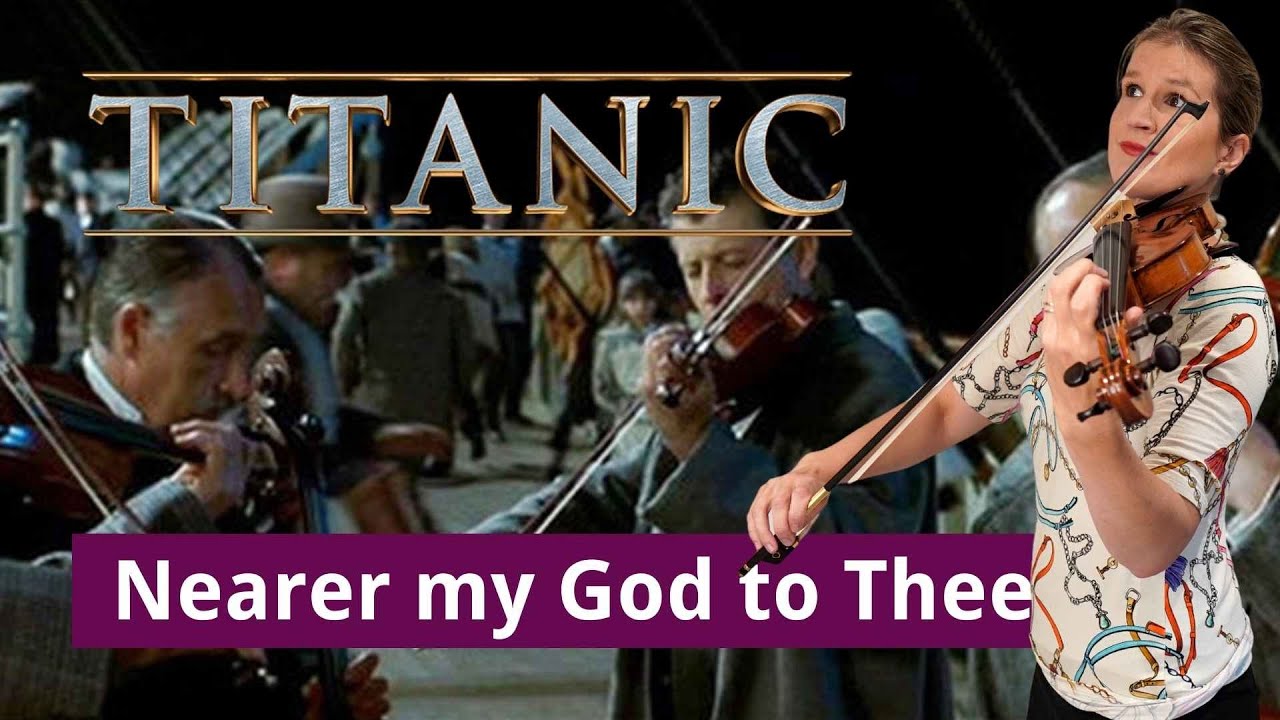 Nearer my God to Thee from Titanic Violin Tutorial