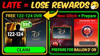 FREE 122-124 OVR x Glitches x Final Preparation Ballon D' OR Event | Mr. Believer