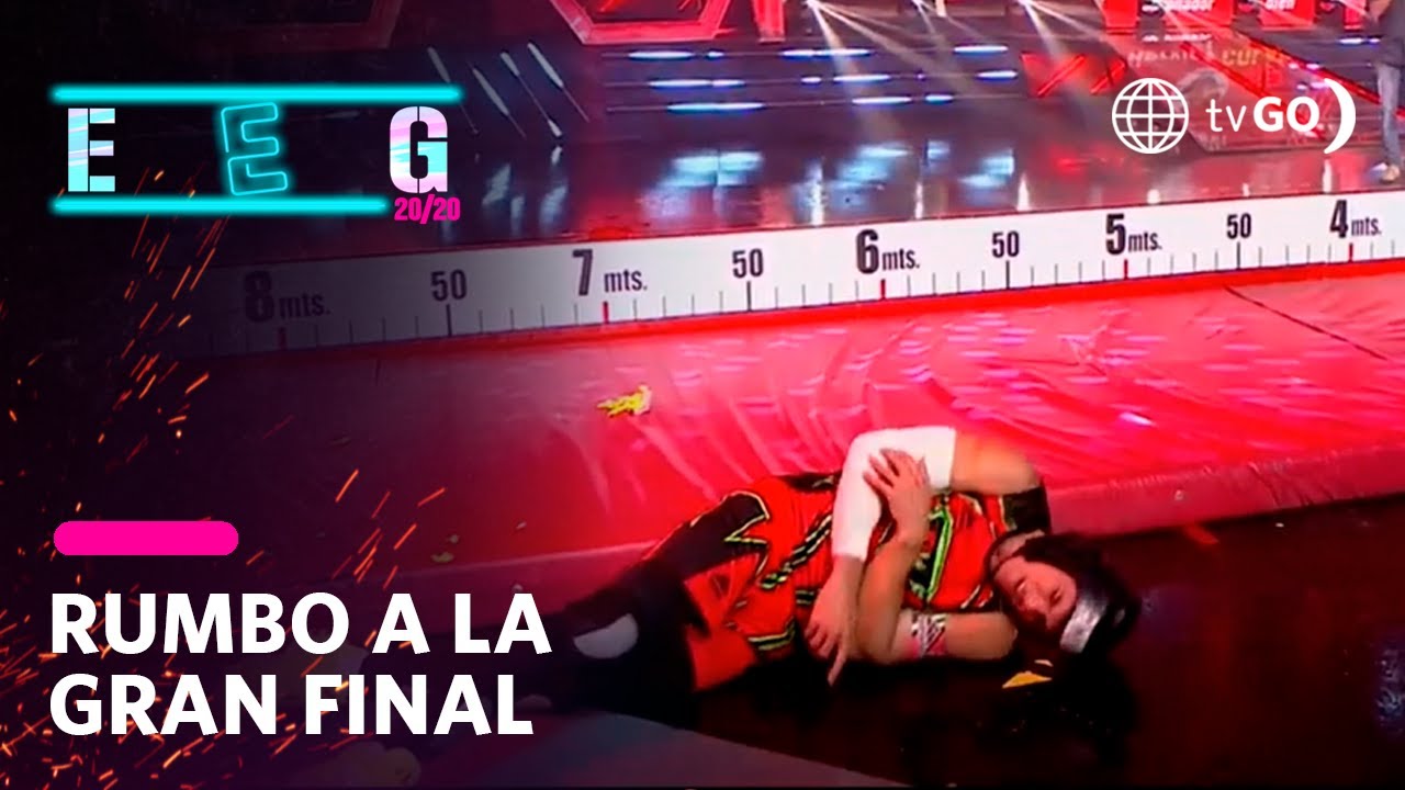 Gran Semifinal EEG: Facundo González sufrió lesión en reto de salto (HOY)