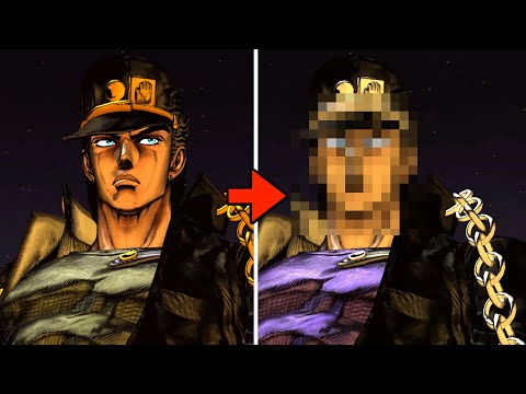 DIOのマネをして口紅を塗った承太郎がきしょすぎて笑うｗ【ジョジョの奇妙な冒険オールスターバトルR MOD】