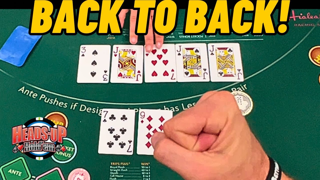 Everything Comes in Pairs! Heads Up Hold'em Poker YouTube