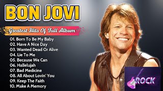 Download Lagu Bon Jovi Greatest Hits | The Best of Bon Jovi Nonstop Playlist MP3
