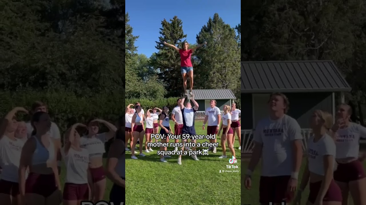 Cheer Moms really can do anything! 