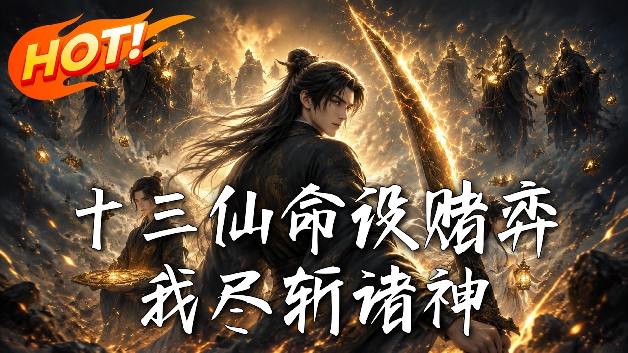 🔥以為天道加身，卻驚覺天地竟是仙人囚籠！且看他如何勘破假仙陰謀，獨攬劫運，踏碎這虛妄蒼穹逆轉乾坤！《十三仙命設賭弈，我盡斬諸神》#盛世短劇#短劇#AI短劇#逆襲#漫劇