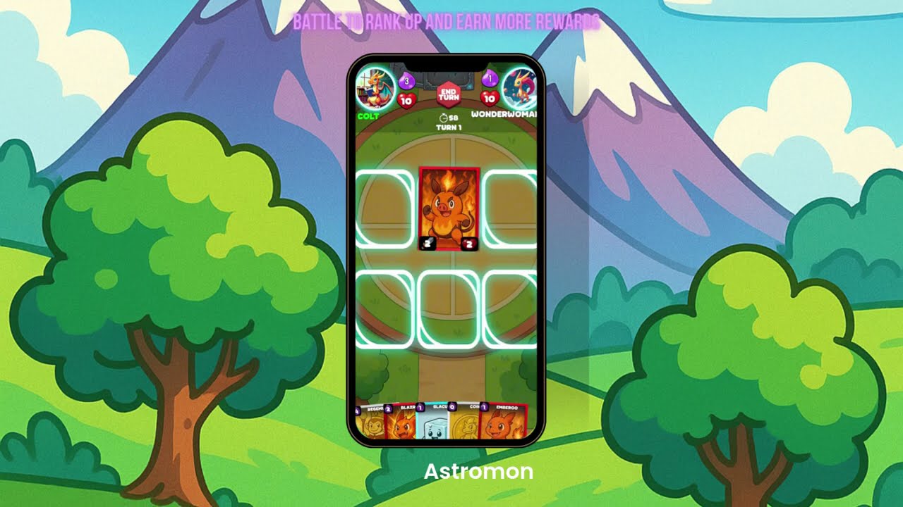 Astromon Trading Card Game Download Now