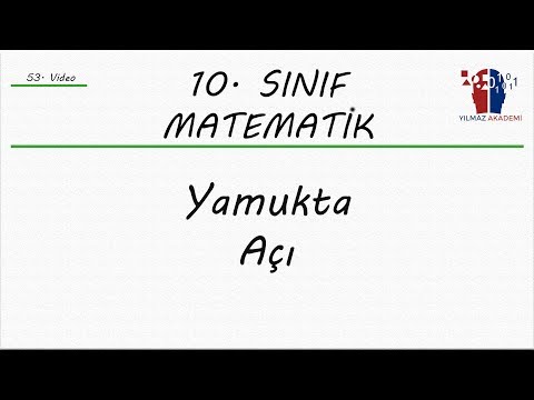 10. SINIF MATEMATİK - YAMUKTA AÇI