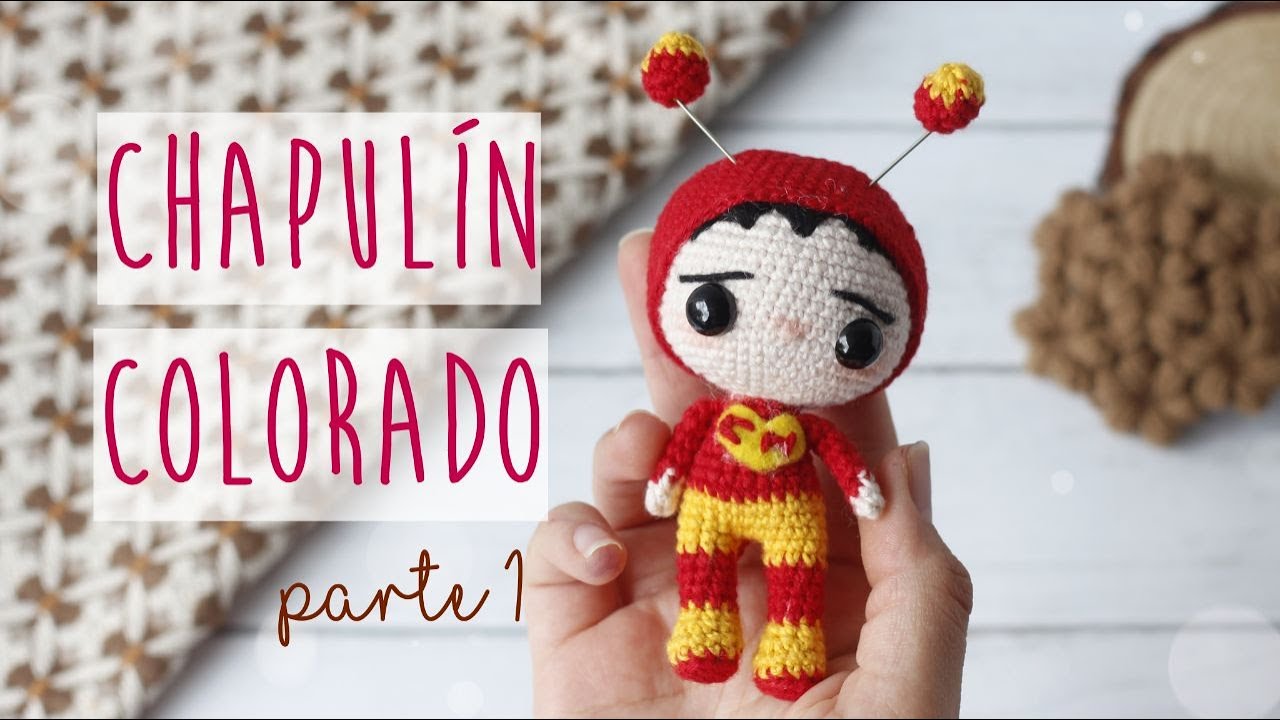 Chapulín Colorado Amigurumi a Crochet | Parte 1: Piernas y unión
