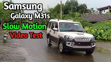 Samsung Galaxy M31s Slow Motion Video Test