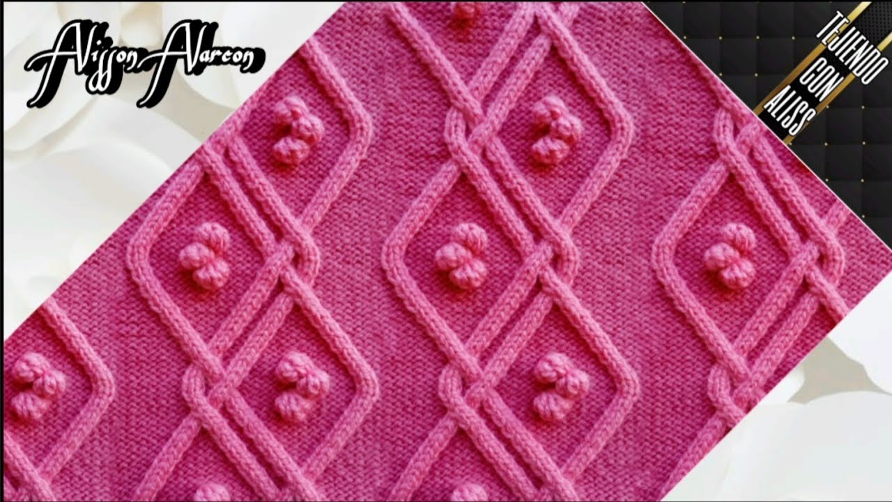 #704 - TEJIDO A DOS AGUJAS / knitting patterns / Alisson . A