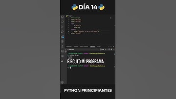 try except en Python 🐍 ¡Controla errores como un PRO! 🚫🔥 #python #codificacion #codigo #tryexcep #py