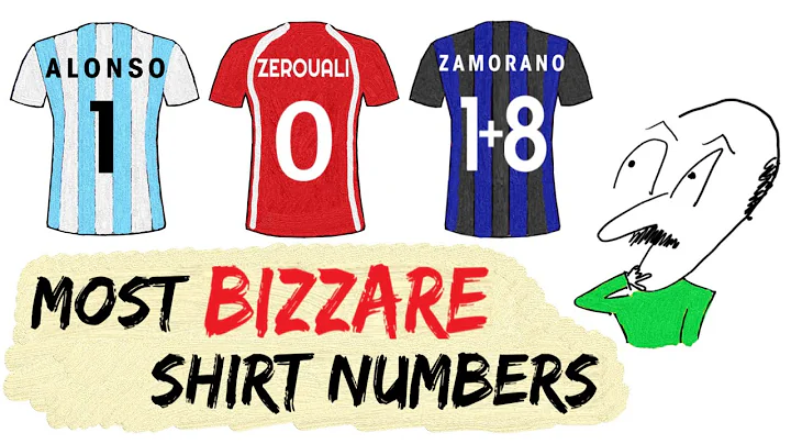 Top 5 Most BIZARRE Shirt Numbers | Crazy Football Stories