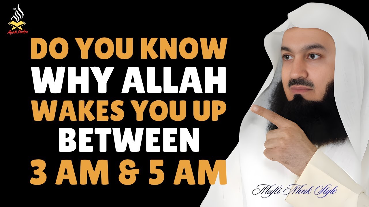 Знаете ли вы, почему Аллах будит вас между 3 и 5 утра? | Мощное исламское напоминание