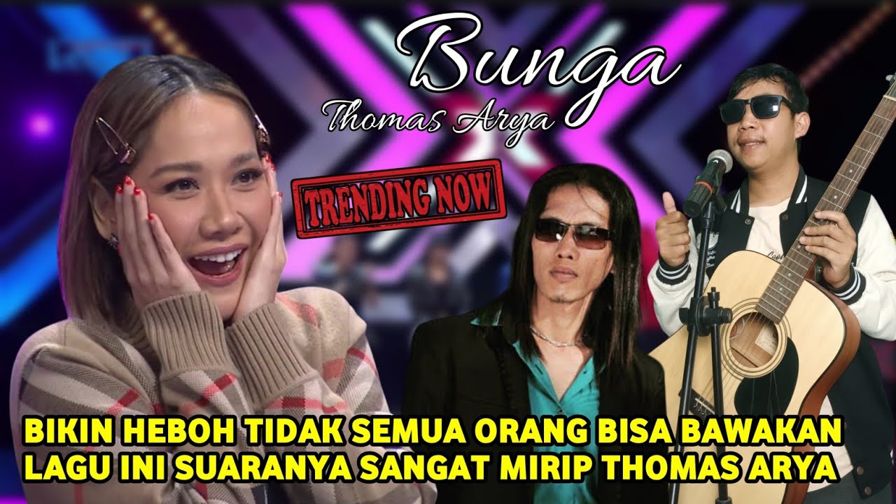 Tidak Semua Orang Bisa Bawakan Lagu Ini Tamao Herizawa Bawakan Lagu Bunga Thomas Arya Di X Factor