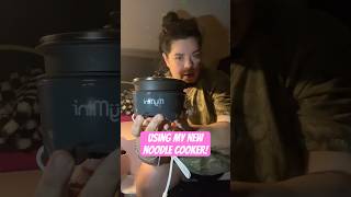 Using my new low wattage noodle cooker! #campervan #vanlife #tinyhome #minivanlife #tinyliving