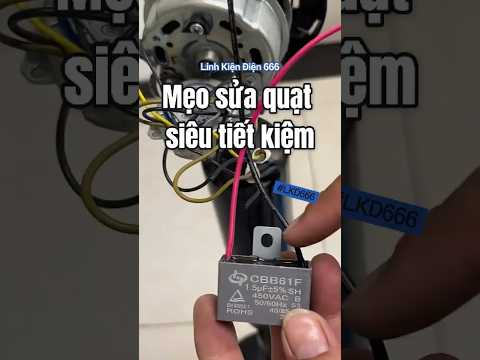 Mẹo thay tụ