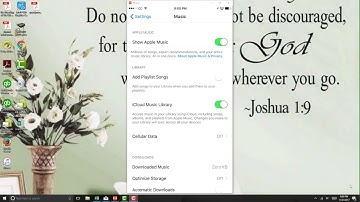 Turn OFF iCloud Music Library on iPhone