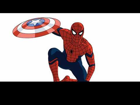 Video Vẽ tranh người nhện Spiderman đơn giản - youtube