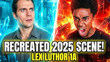 Superman 2025: Lex Luthor 1a Recreated scene