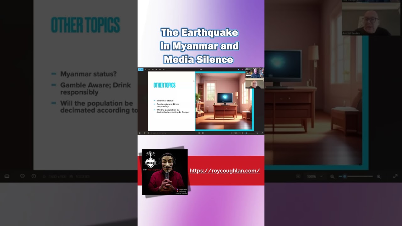 The Earthquake in Myanmar and media Silence The Earthquake in Myanmar and media Silence