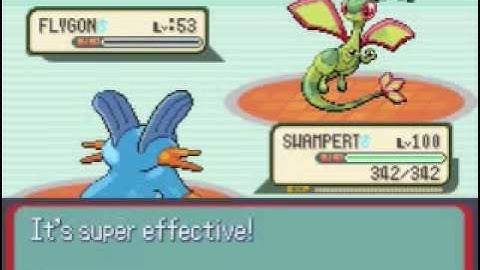 Groudon vs The Elite Four in Ruby Part 2.5