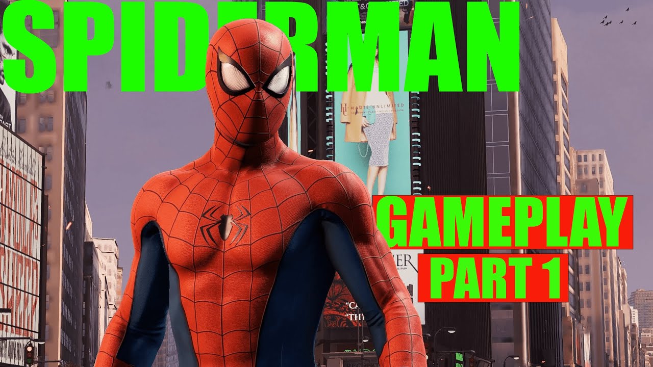 Marvel Spiderman |PC remastered | Gameplay | gtx 1050ti | part 1| 