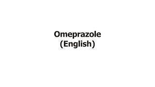 Omeprazole English
