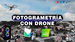 LEVANTAMIENTO FOTOGRAMÉTRICO CON DRONE | TOPOGRAFÍA screenshot 3