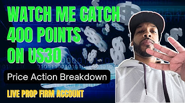 Watch Me Trade US30 Price Action in Real Time - 400 Points Caught!