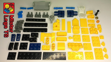 How to build a LEGO bulldozer car tutorial | Qman 1417-3 | Build Lego Unofficial