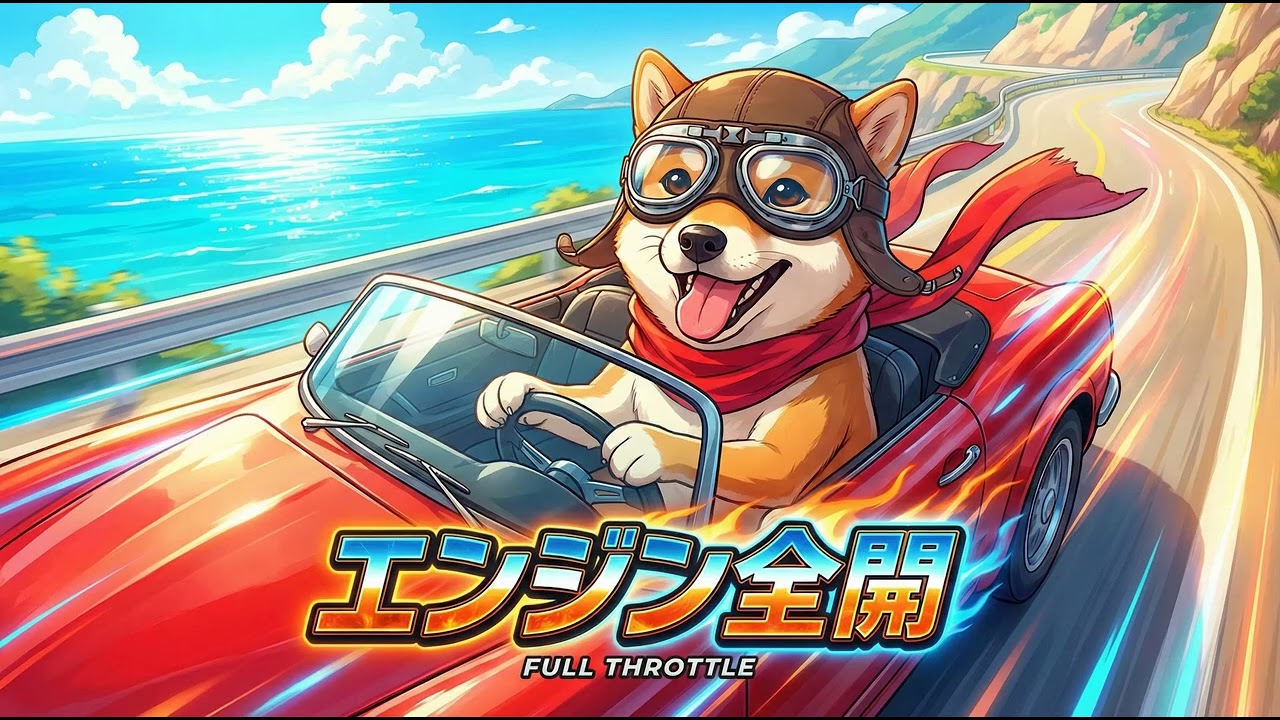 🎧AI Anime Music | エンジン全開 | NEXTERZ🎶