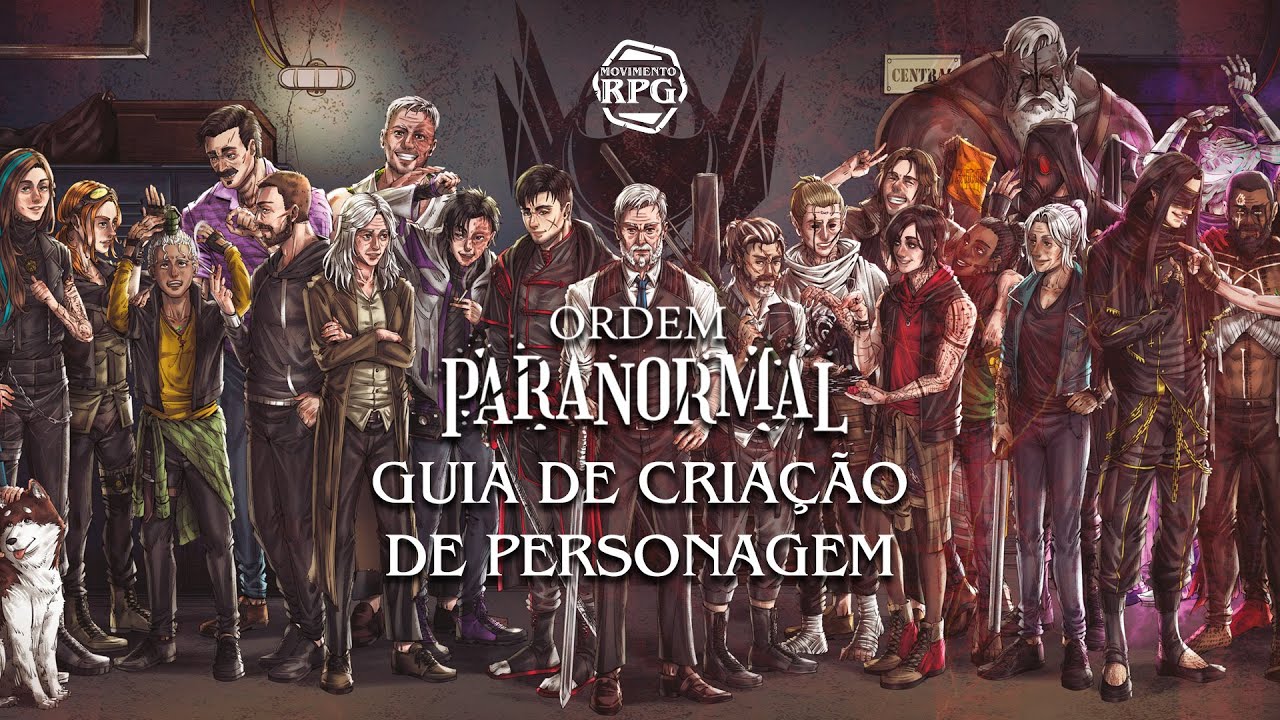 Ordem Paranormal RPG — Guia de Criação de Personagem - MRPG