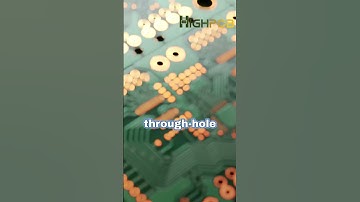 Blind & Buried Vias: The Secret to High-Speed PCB Design #pcb #shorts