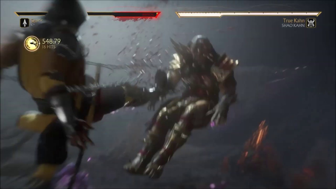 Mortal Kombat 11   Scorpion 59 Combo Fatal Blow