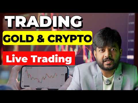 Thumbnail for 🚨 LIVE: Bitcoin Ready for a BIG Move! | BTC Live Trading | Crypto News | Gold (XAUUSD) Live