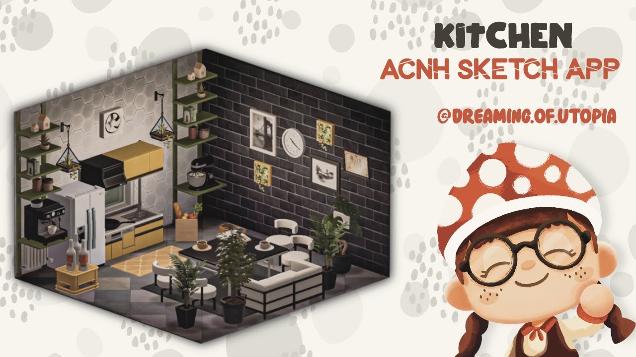 [Flow Build] Kitchen Animal Crossing Happy Home Paradise (No