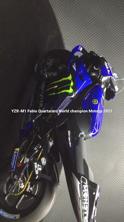 Yamaha YZR-M1 Monster Energy Fabio Quartararo World Champion Motogp 2021