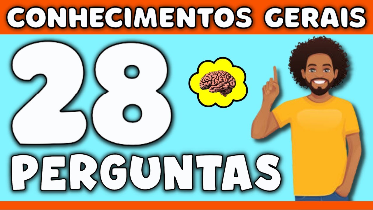 ✓😃😃 40 PERGUNTAS E RESPOSTAS - CULTURA GERAL - QUIZ CONHECIMENTOS GERAIS  #48 