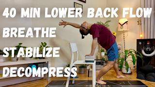 Download Lagu 40 Min Lower Back Pain Relief Flow | Diaphragm Activation + Psoas \u0026 QL Release + Glute Strength MP3