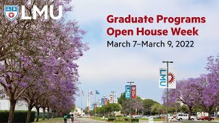 LMU Spring 2022 Open House - English