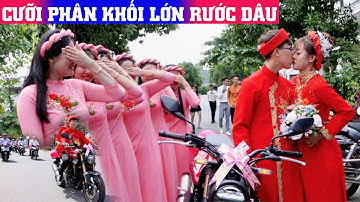 Chú Rễ Soái Ca Ga Lăng Cưỡi Xe Phân Khối Lớn Rước Cô Dâu Xinh Như Mộng, Trai Tài Gái Sắc Đẹp Đôi